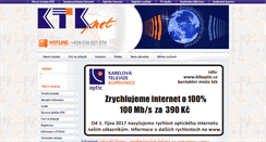Desktop Screenshot of ktknet.cz